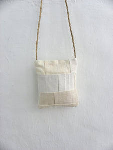 Mini saquet de patchwork.