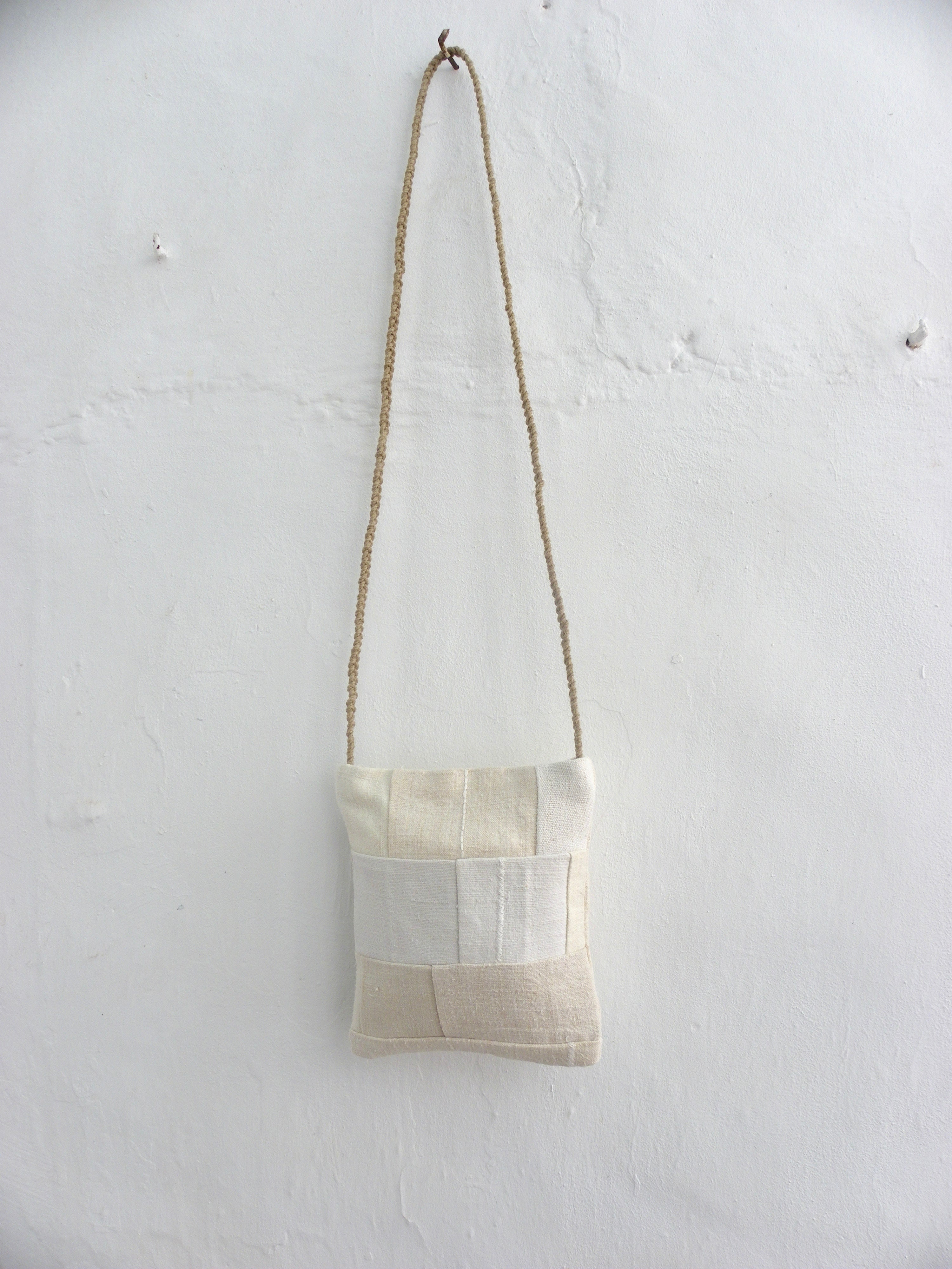 Mini saquet de patchwork.