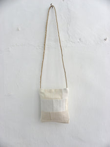 Mini saquet de patchwork.
