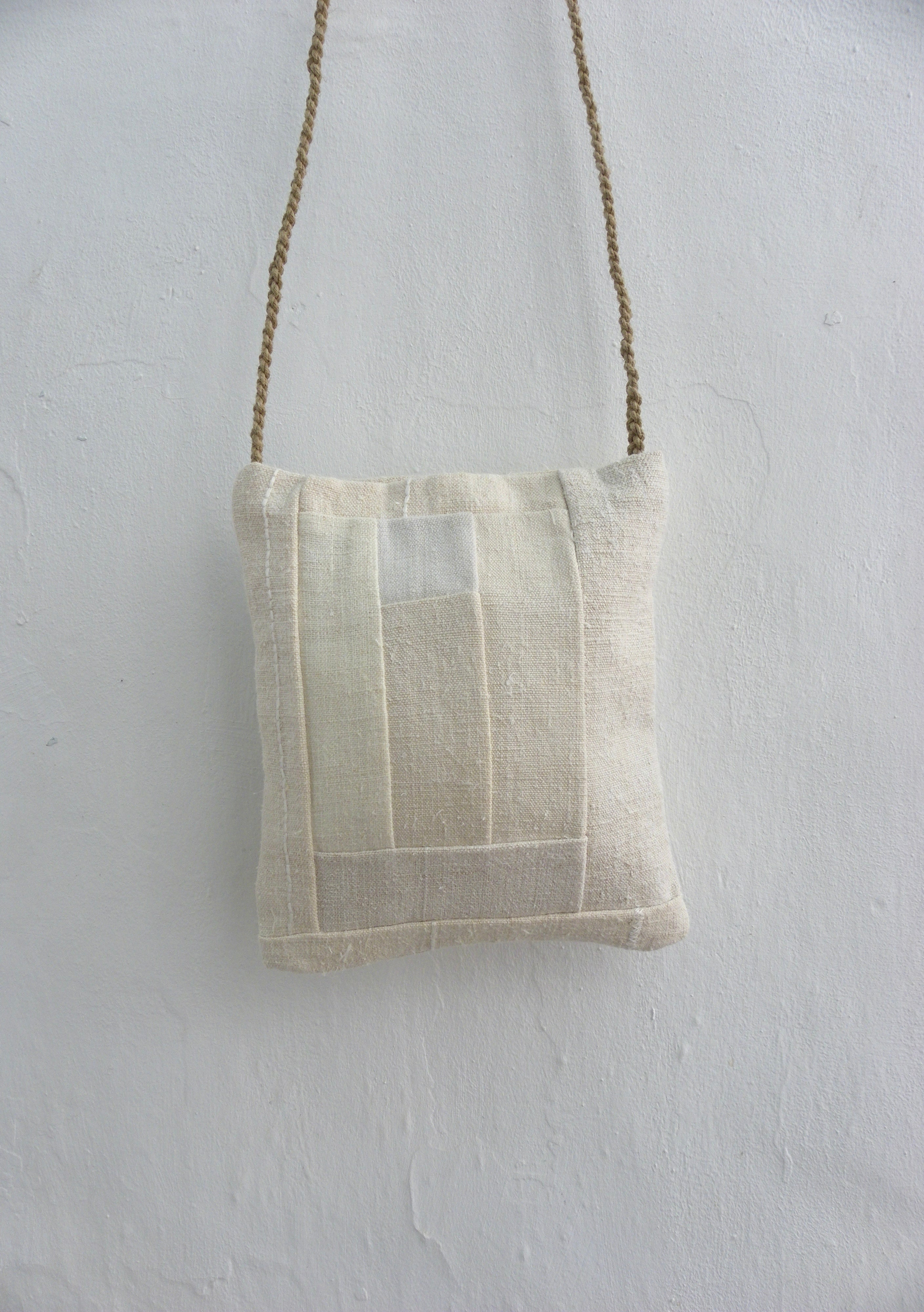 Mini saquet de patchwork.