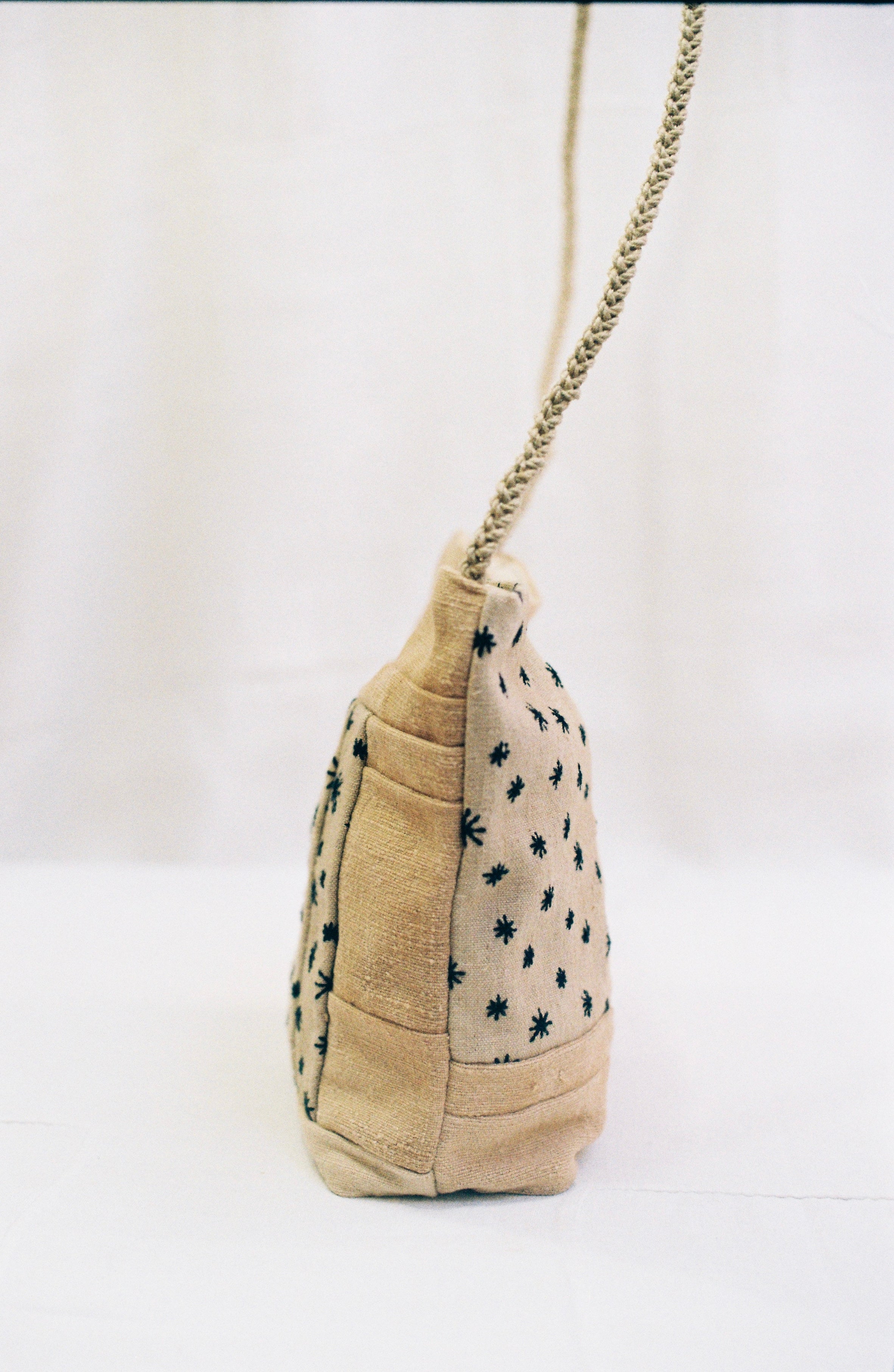 “Saquet de patchwork estrellat”