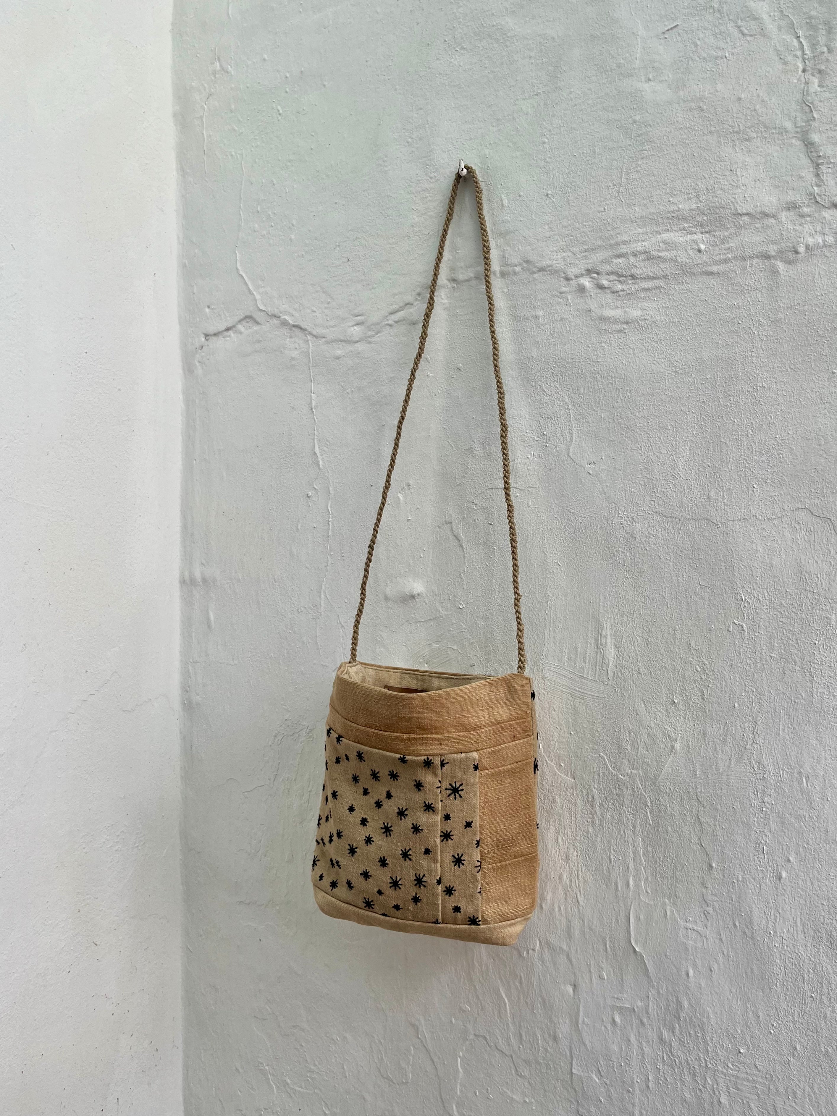 “Saquet de patchwork estrellat”