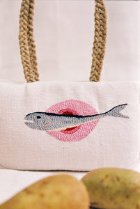 “The peix brodat bag”