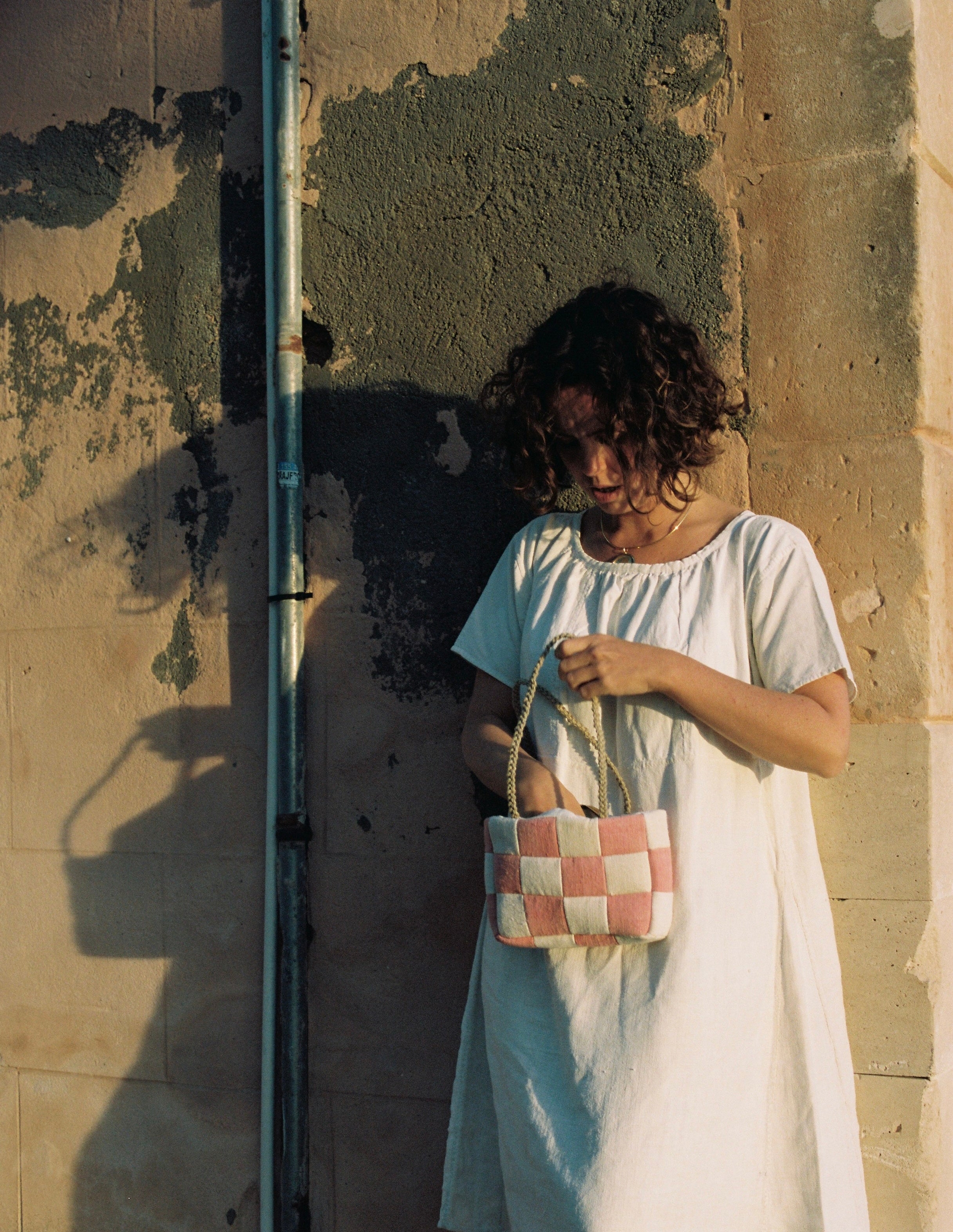 “The rubia tinctorum chess bag”