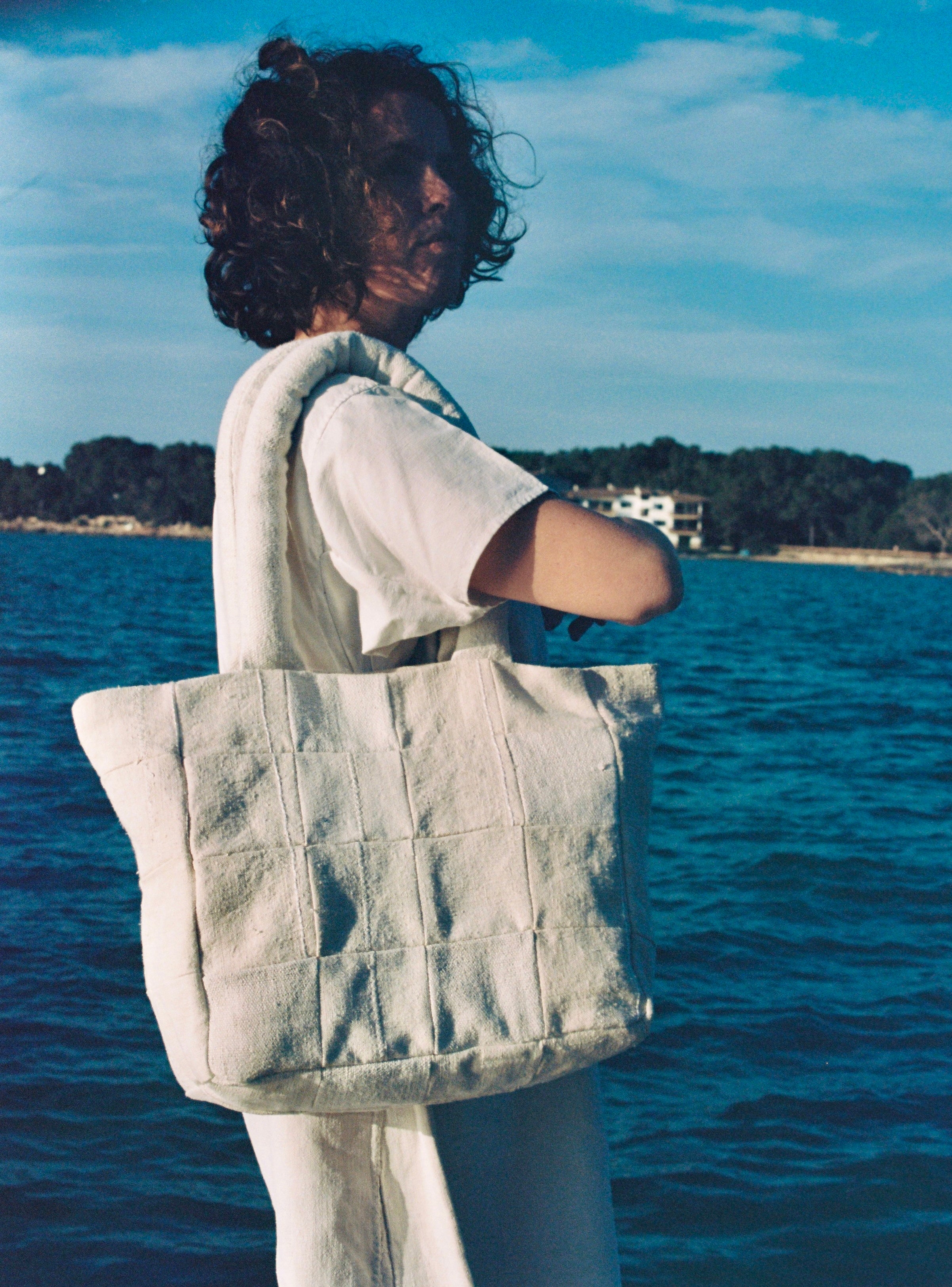 “Sac de white patchwork”
